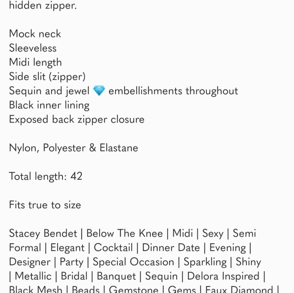 π· π Alice + Olivia Crystal Embellished Sequined Silver Metallic Malika Dress - Picture 15 of 15